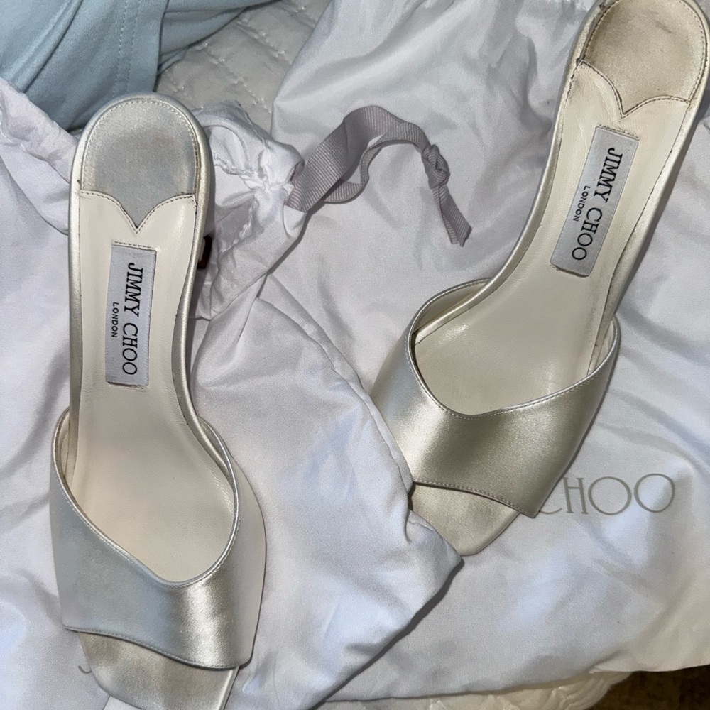 Jimmy Choo Satin Mule